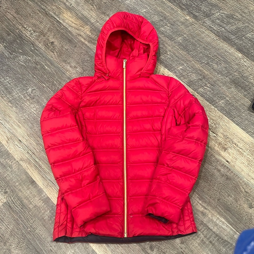 Michael Kors Quilted-Nylon Down Jacket